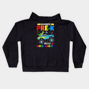 Kids Goodbye Pre-K Hello Kindergarten Graduation Class 2024 Kids Hoodie